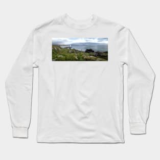 Carraig Fhada lighthouse on Islay, Scotland Long Sleeve T-Shirt